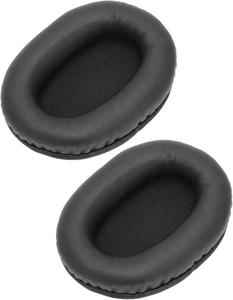 QuickFit Protein Leather&amp;Thick Sponge Replacement Ear Pads for Kingston <strong>HYPERX</strong> <strong>CLOUD</strong> I II X <strong>ALPHA</strong> CORE FLIGHT - Product Image 1