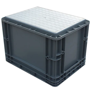 صناديق بلاستيكية متينة وشاقة التحمل يمكن رصها فوق بعضها من NEXARA بأحجام مختلفة وحالات مختلفة صناديق لوجستية صلبة مستطيلة من البولي بروبيلين 400-280 - Product Image 3