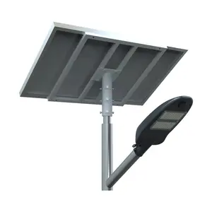 Alta qualidade impermeável tudo em dois luz solar da rua 30w 40w 60w 80w 100w 120w luz solar de rua dividida w 150w