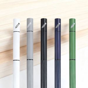 Stylo bille métallique multifonction 2-en-1 à double pointe avec logo, stylo signature multicolore, crayon longue durée, cadeaux d'entreprise - Product Image 3
