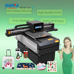 <span class=keywords><strong>Sena</strong></span> 6090 UV Impresora de inyección de tinta plana Impresión automática Caja del teléfono Madera Vidrio Metal Acrílico Logo Máquina de impresión para pequeñas empresas - Product Image 1