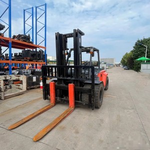 משומש לטויוטה <span class=keywords><strong>8T</strong></span>, טויוטה 8F 80 דיזל, מלגזות 8 טון 4 מטר, משומש טויוטה <span class=keywords><strong>TCM</strong></span> קומטסו מיצובישי הלי מלגזות - Product Image 1