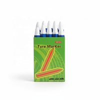 Crayons de craie blanche pour pneus, marqueurs graffiti, crayons de craie pour pneus, marqueurs pour surfaces en caoutchouc