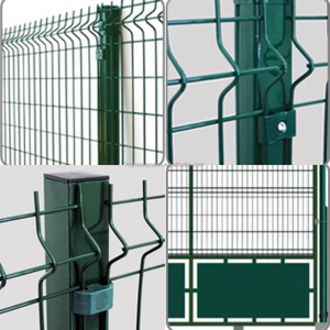 Panneau de clôture en treillis 3D, surface incurvée extérieure, protection par soudage, treillis 3D galvanisé / jardin / parc / treillis 3D haute résistance / clôture en treillis 3D - Product Image 2