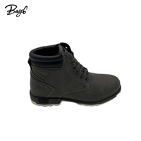 Chaussures stylées Anti-huile pour homme, bottes en cuir, Design personnalisé, pour l'hiver