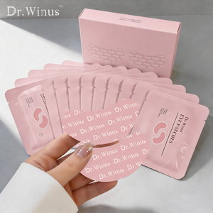 Parches de Hidrogel PDRN <span class=keywords><strong>para</strong></span> Ojos con Logotipo Personalizado al por Mayor, Reducen las <span class=keywords><strong>Ojeras</strong></span>, Reafirmantes, Cuidado de los Ojos, Empaque Personalizado - Product Image 1