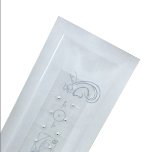 Pellet de oreja de acupresión de reflexología de plata de acero inoxidable de una sola pieza - Product Image 4