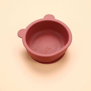 Plato de Silicona Ecológico Libre de BPA para Bebés, Platos Bonitos para la Cena de los Niños Pequeños con Succión, Vajilla Segura para Uso Doméstico - Product Image 2
