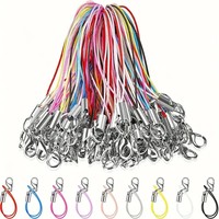 Custom Enkele Ring 12Mm Aluminium Lanyard Licht Hond Flexibele Opknoping Tube Beer Fruit Dier Kreeft Gesp Telefoon Sieraden Sleutelhangers