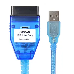 Para BMW K DCAN Switch OBDII Cable de diagnóstico K DCAN interfaz USB Ediabas K D CAN OBD2 escáner de diagnóstico FT232RL - Product Image 2