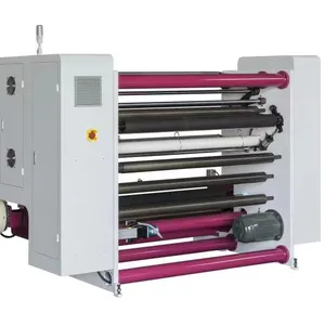 Automatische Coreless Stretching Film Rewinder Stretch Film Snijmachine