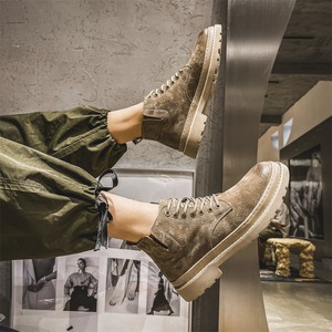 Bottes Chelsea pour hommes de haute qualité, en cuir suédé, légères, pour l'été, style western personnalisé - Product Image 3