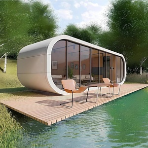 Cabaña Prefabricada Moderna Tipo Apple con Muebles Completos para Glamping, Resort Ecológico e Inversión en Airbnb - Product Image 3