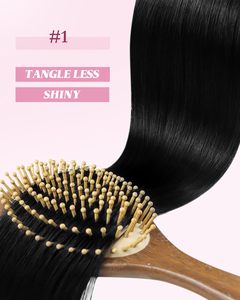 Extensions de cheveux indiens Remy double drawn, ondulés, à micro-anneaux, 18 pouces, 50g, compatibles permanente, pour usage quotidien - Product Image 2