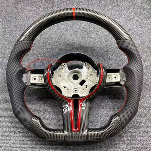 Volante in Fibra di Carbonio Personalizzato per <span class=keywords><strong>BMW</strong></span> F10 F15 F30 G20 G30 E60 E90 E92 E46 - Product Image 2