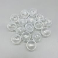 Capsules en plastique transparentes colorées, vides et remplies, rondes, pour distributeur automatique de jouets Gashapon, pour cadeaux de fête