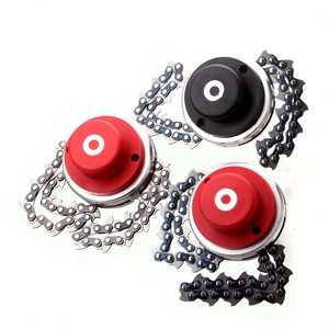 Chain Type Lawn Mower Head 148x115x76mm Red Rotary Blade Electric Gasoline Mower Accessory Garden Tool Part - Product Image 4