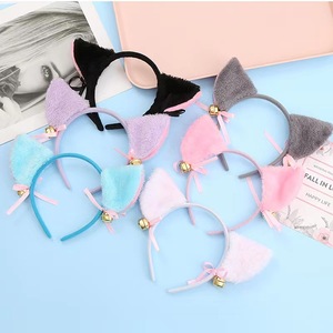 Shengke accepté femmes en peluche fourrure oreilles de chat bandeau mignon renard chat oreille chapeaux pour Anime fêtes Opp <span class=keywords><strong>sac</strong></span> inclus - Product Image 1