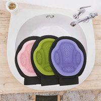 Gant d'épilation Brosse de nettoyage pour animaux de compagnie Gants en caoutchouc Cheval Chat Chien Toilettage Gant de massage