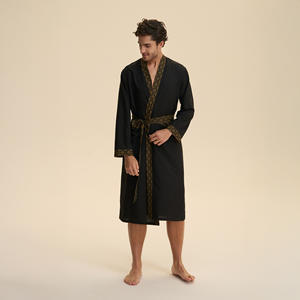OEM/ODM <strong>Men's</strong> Middle Eastern <strong>Gown</strong> Loose Casual Couple Spring <strong>Dressing</strong> <strong>Gown</strong> <strong>Men's</strong> Long <strong>Men's</strong> Loungewear - Product Image 2