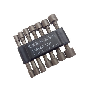 Power Nut <b>Socket</b> Wrench Set 5-13mm Metric 1/2 In Drive Industrial Grade Home Use - Product Image 3
