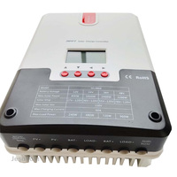 Régulateur solaire Jesudom 12V24V36V48V 60A MPPT 150V 800W-3600W pour la charge des batteries au gel, au plomb-acide et au lithium