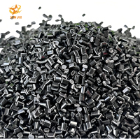 Granulés de plastique technique PP noir antistatique, qualité moulage, haute brillance, renforcé de fibres de verre