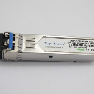 Top-Trans SFP Optical MODULE 155M 40km 1310nm DDM อุปกรณ์กิกะบิตไฟเบอร์ - Product Image 3