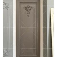 Panneaux muraux et planches de maison de luxe chinoise Panneau décoratif mural 3D pour l'art du mur intérieur au design élégant