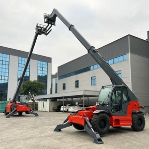 Heavy Duty Telescopic Boom Forklift With Bucket Hook for Port Municipal Engineering <b>Transport</b> - Product Image 1