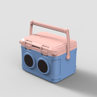 Incubateur d'extérieur portable 21L en plastique, boîte isotherme camping pêche plage