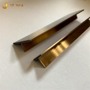 428 Stainless Steel Modern Durable Floor <b>Tile</b> Trim with Easy Installation for Hotel Use - Product Image 2