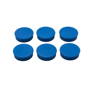 50pcs boutons magnétiques en néodyme colorés de forme personnalisée en plastique enduit <span class=keywords><strong>punaise</strong></span> tableau blanc épingles de pouce en métal vente en gros - Product Image 3