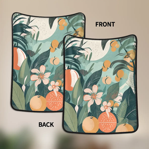 Manta de franela Reversible GSM 250 de lujo con imagen personalizada, relación 4:5, forro polar Coral supersuave, cómodo, cálido, decorativo para acampar al aire libre - Product Image 6