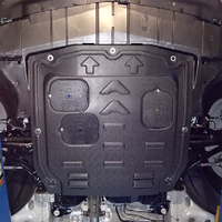 Protection de moteur en fer 3D Racen, facile à installer, résistante aux chocs, pour un châssis plus lisse, compatible avec Equinox 2WD 2017-2019, noir