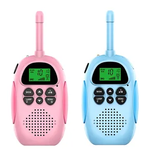 2 Pack Kids Walkie Talkies 22 Kanalen Two Way Radio Met Zaklamp Handheld Interphone Walkie Talkie