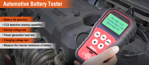 Probador de Baterías de Litio QBH 12V WT07, Analizador de Baterías Automotrices con Pantalla LCD - Product Image 5
