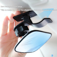 Miroir incassable en toute sécurité et à large vue pour bébé orienté vers l'arrière Miroir de siège auto réglable à 360 °