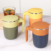 Bouteille isotherme portable 500 ml avec poignée, en verre, pour camping, machine de nettoyage incluse – Meilleures ventes