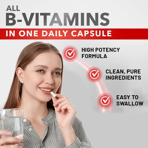 Fabricant de compléments alimentaires en vitamine B complexe en gros avec inositol pour le soutien énergétique, 90 capsules de vitamine B - Product Image 5