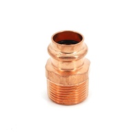 Adaptateur d'accouplement réducteur de haute qualité Cuivre V Type Propress Fitting Match Rigide et Milwauke 1/2 "à 4" ASTM