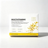Suplemen Tablet Multivitamin OEM untuk Dewasa, Vitamin & Mineral Harian, Kapsul untuk Energi & Kesehatan Imunitas