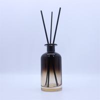 Diffuseur cylindrique à bâtonnets en verre blanc de haute qualité, avec bouchon à clipser, style classique