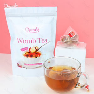 Dromaka 여성 요니 케어 허브 티-유기농 성분을 100% 생리의 편안함과 클렌징 의식에 대한 자연 지원 - Product Image 1