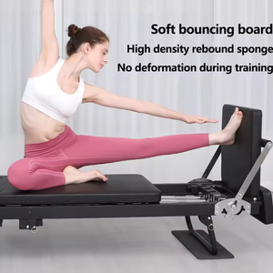 Máquina de Pilates Reformer Plegable al por Mayor, Equipo de Pilates con Resortes de Aleación de Alta Resistencia para Principiantes, para Gimnasio en Casa - Product Image 4