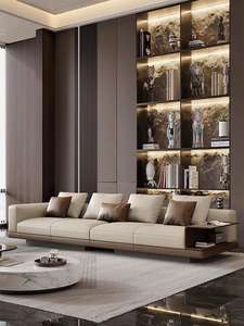 Sofá Chesterfield para sala de estar, comodidad superior de gama alta, pluma Modular en forma de L, salón de Canapé extensible de un asiento - Product Image 3