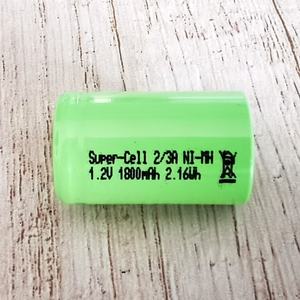 Batería recargable Flat Top Ni-MH 1,2 V 2/3A(1800mAh) - Product Image 4