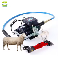 Elektrische Schafs chere Set Woll schere flexible Wellens cher maschine mit Messers chärf maschine