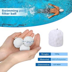Boules filtrantes de traitement de l'eau pour les boules de filtre d'eau de fibre de <span class=keywords><strong>piscine</strong></span> comme matériel de remplissage de <span class=keywords><strong>sable</strong></span> pour la <span class=keywords><strong>filtration</strong></span> - Product Image 3
