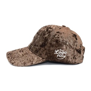 Gorro de Béisbol de Terciopelo de Lujo con Cierre a Presión, Estilo Casual Hip Hop para Otoño e Invierno, para Hombre y Mujer - Product Image 5